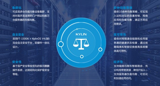 銀河麒麟負載均衡系統